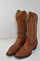Men's Leather Nocona Western Boots Size 10B SEE