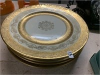 STOUFFER GOLD ACCENT PLATES