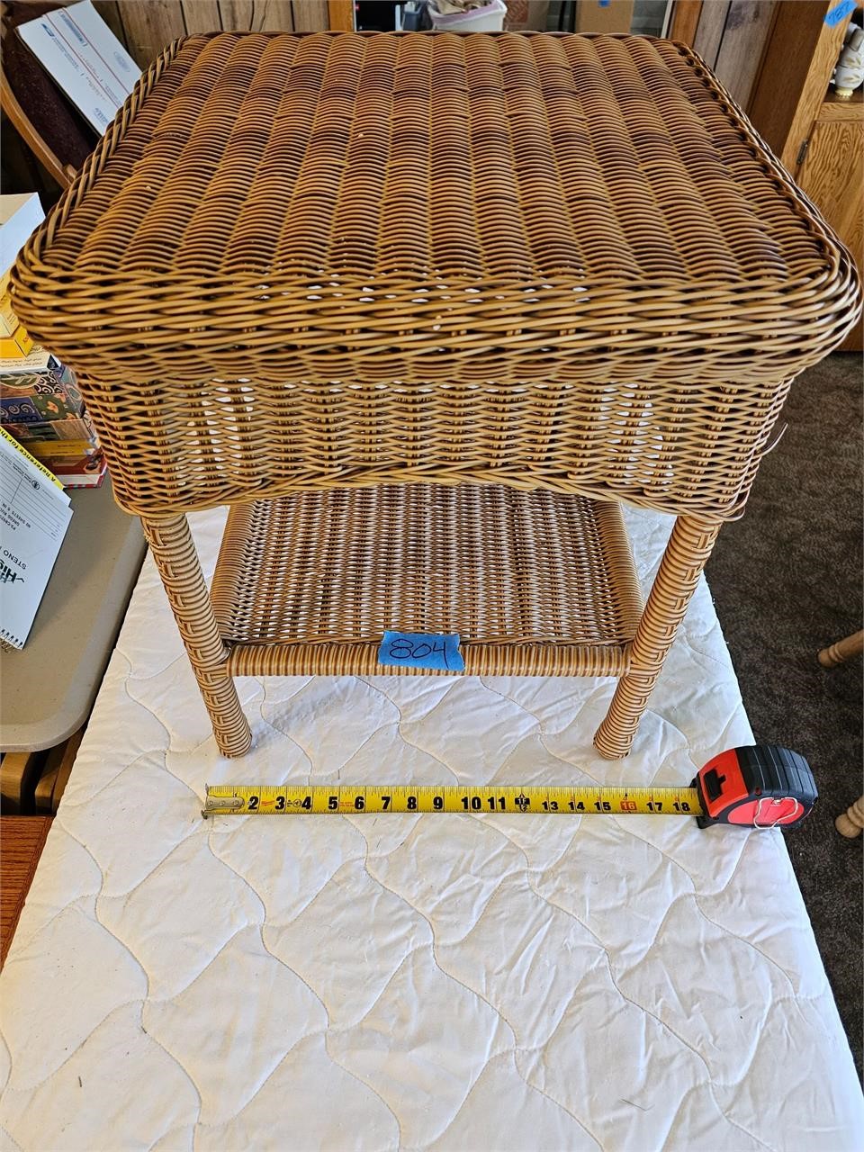 Basket Weaved Table-Stand