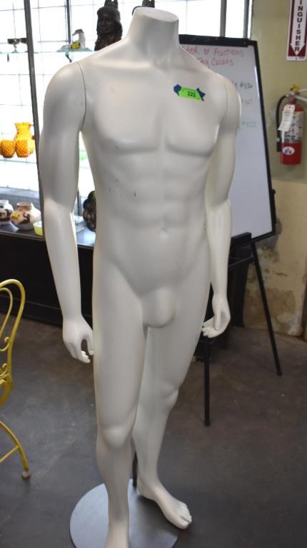 Full Size Male Mannequin with Stand