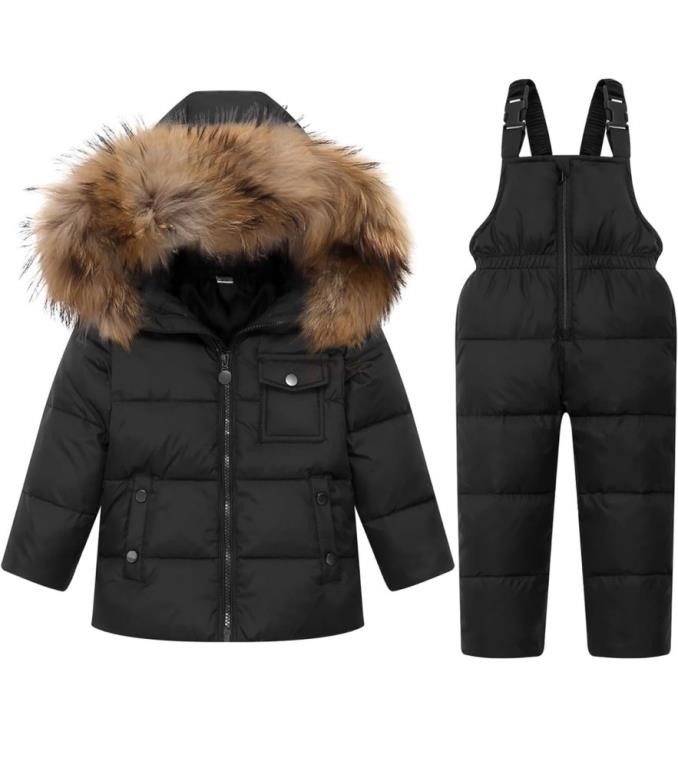 SR1108  Kids Winter Puffer Jacket and Snow Pants 2
