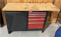 Craftsman Work Bench w/ Drawers & Contents