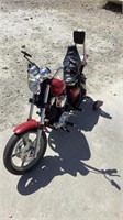 Kids motorcycle trike motorized untested
