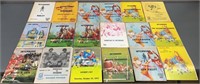 18pc 1974-76 Pennsylvania HS Football Programs