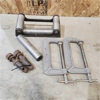 Winch rollers, C Clamps, 3pth Pins