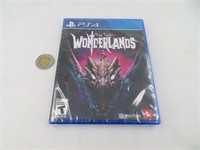 Wonderlands , jeu de Playstation 4 neuf