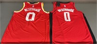 2pc NWT Russel Westbrook Houston Rockets Jerseys