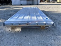 ~ 60- White Aluminum 22" x 10' Paneling