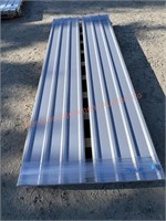 ~ 40- Grey Aluminum 22" x 10' Paneling