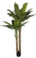 New Moss and Bloom 6' Artificial Banana Tree No