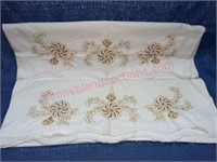 Pair of vintage embroidered pillowcases #2