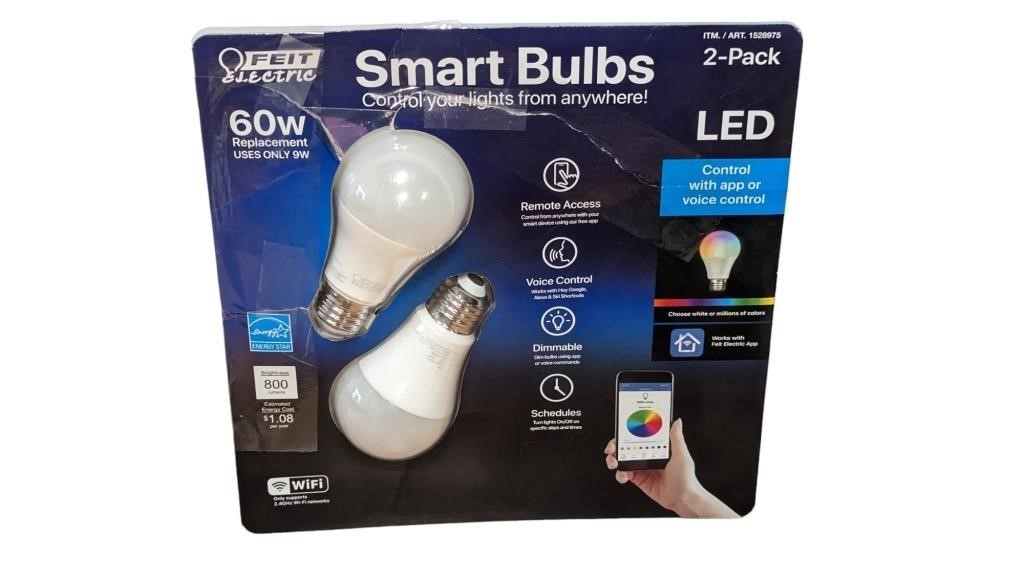 Feit LED Smart Bulbs 2 Pack