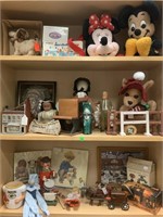 Vintage collectibles. Shelf NOT included