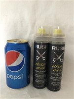 2 x rusk spray brillance thermoprotecteur, neuf