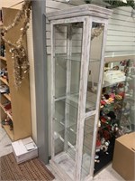 Display cabinet. 76x21x12 with side access