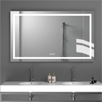 LED Bathroom Mirror 60x36 Wall Mounted