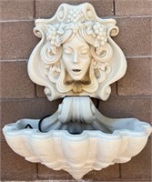 F - PATIO WALL MOUNTED FOUNTAIN (Y12)