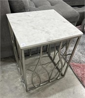 Marble top Chrome Design Riverside Furniture Co.