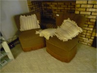 PR OF CHAIRS, LOCATED IN BASEMENT