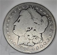 1890 CC Morgan Silver Dollar - $150 CPG