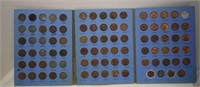 Indian Head, Wheat & Lincoln Pennies in Album