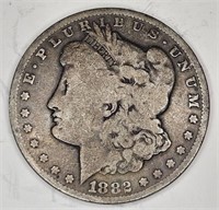 1882 CC Morgan Silver Dollar - $175 CPG