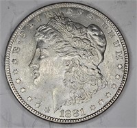 1881 P Morgan Dollar- AU/BU- $71 CPG
