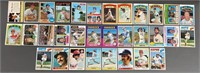 32pc 1961-79 Baseball Cards w/ HOFs