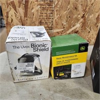 Uvex Bionic Shield, lawn mower maintenance kit