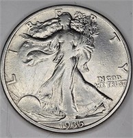 1935 d Walking Liberty Half Dollar