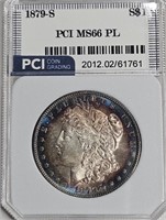 1879 S MS66 Proof Like Morgan Dollar- $585 CPG