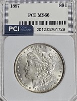 1887 MS66 Morgan Dollar-$385 CPG