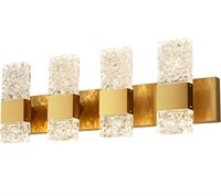 $150 LED Gold Bathroom Vanity Lights  Modern