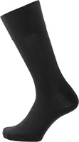 NEW $50 (8-10) Wolford Womens Velvet Black Socks