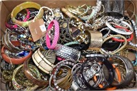 150 Assorted Bracelets. Bangles, Clamp, Cuff
