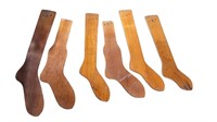 6 Old Wood Sock Stretchers Walkerton Ontario