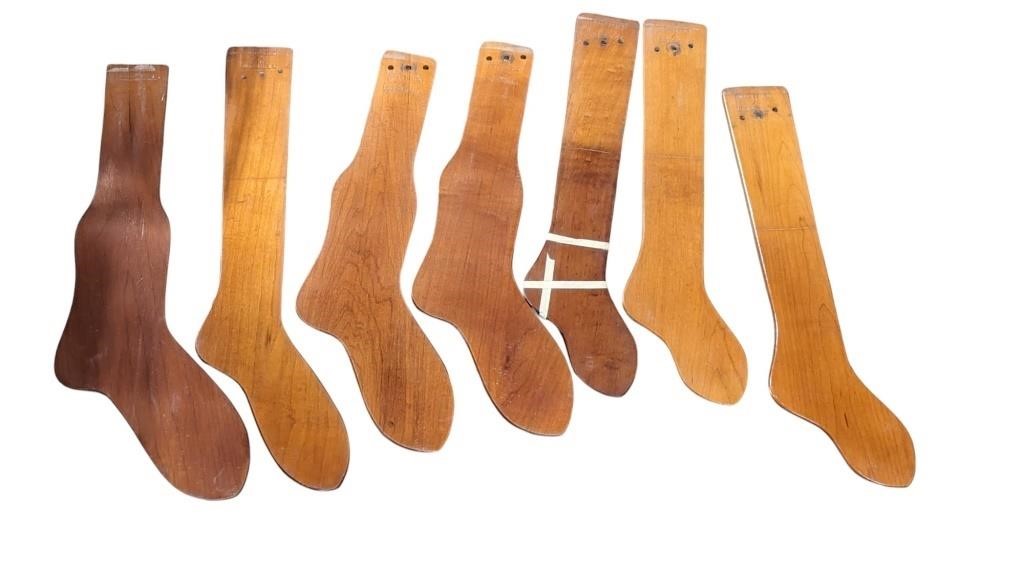 7 Old Wood Sock Stretchers Walkerton Ontario