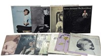 10 Vintage Barbara Streisand LP's