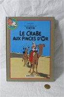 BD Tintin album double Crabe aux pinces d'or et