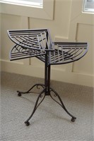 METAL FOUR TIERED PLANT STAND