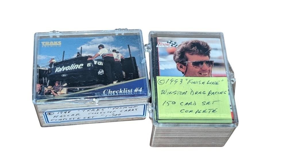 3 Drag Racing Related Non Sports Cards Sets Part