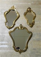 Louis XV Style Gilt Framed Mirrors.