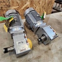 2- 1/2 Hp 3 Phase Gear Reduction