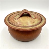 Ceramic Wheel Thrown Serving Dish with Lid