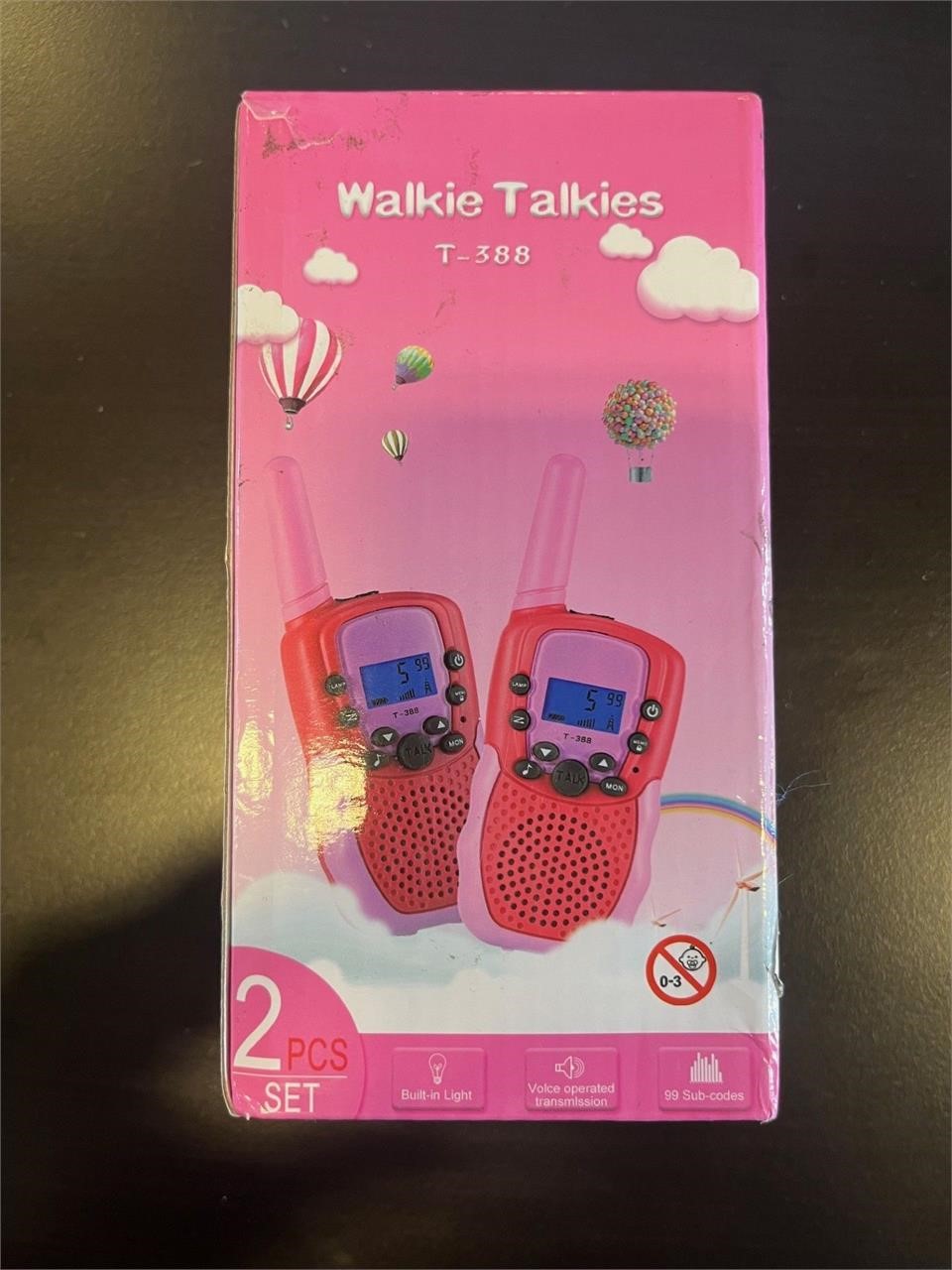 Walkie Talkies for Kids 22 Channels 2 Way Radio