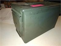 Large  metal Ammo Box
