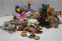 12 Assorted TY Beanie Babies w/Tags