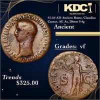 41-54 AD Ancient Rome, Claudius Caesar, AE As, 28m