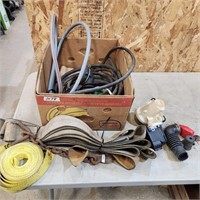 Washer water pump & Various hoses, 2" Straps