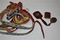 Vintage Beaded Belts, Hand Mirrors and Compact